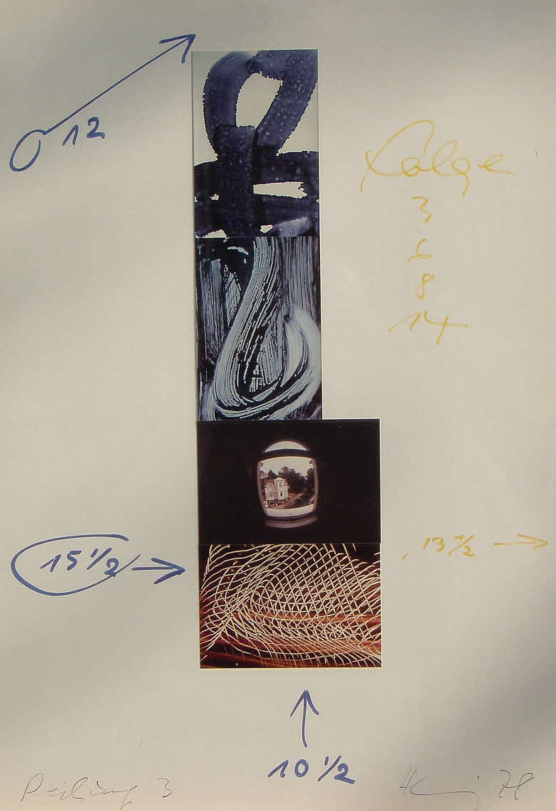 Herbert Kindermann - Peilung 3 - 1978 - 60 x 42 cm - 39 € mtl./K 450 €