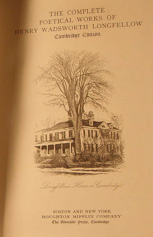 Henry Wadsworth Longfellow (* 27. Februar 1807 in Portland, Massachusetts, heute Maine; � 24. M�rz 1882 in Cambridge, Massachusetts) war ein amerikanischer Schriftsteller, Lyriker, �bersetzer und Dramatiker.  -  39 € mtl./K 250 €